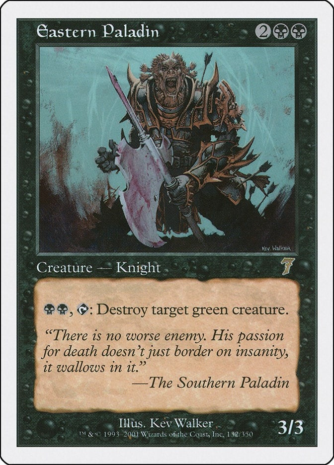 Image for Eastern Paladin (132) (7ED) - Magic: The Gathering