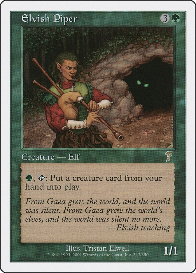 Image for Elvish Piper (242) (7ED) - Magic: The Gathering