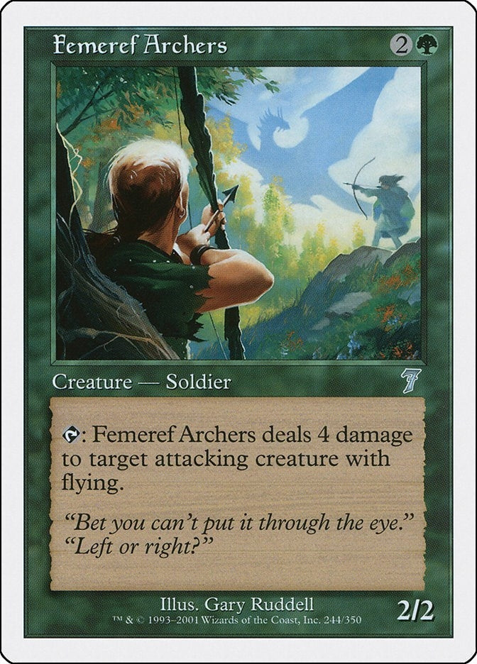 Image for Femeref Archers (244) (7ED) - Magic: The Gathering