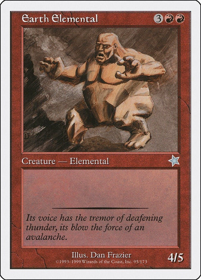 Image for Earth Elemental (95) (S99) - Magic: The Gathering