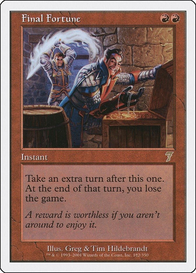 Image for Final Fortune (182) (7ED) - Magic: The Gathering