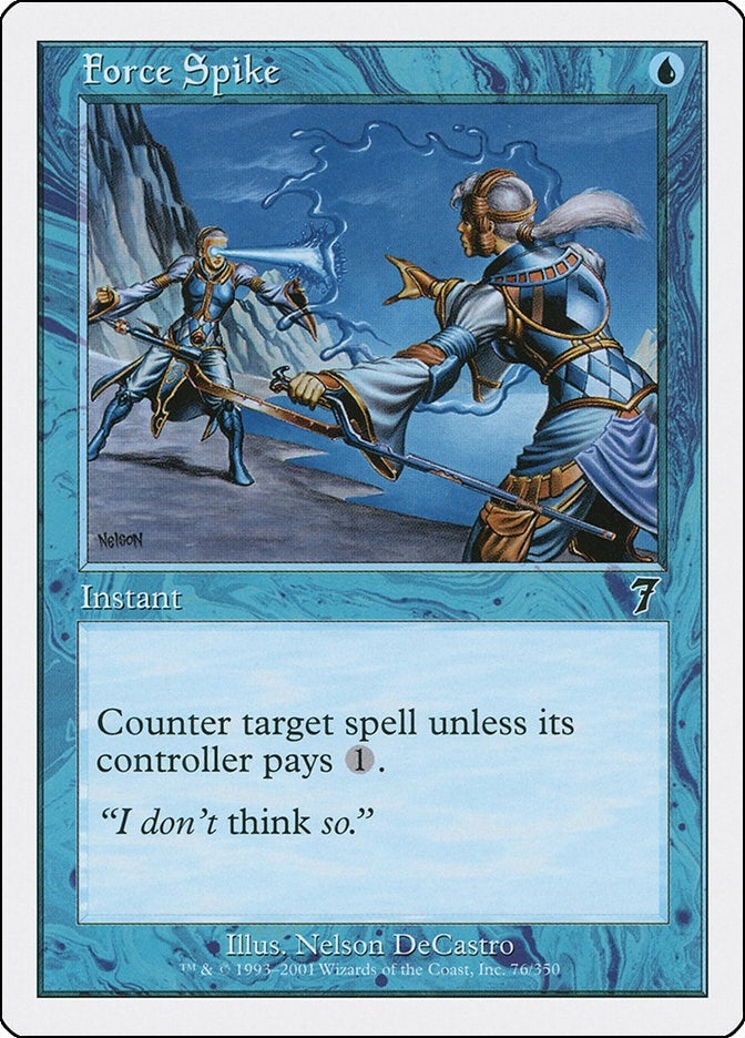 Image for Force Spike (76) (7ED) - Magic: The Gathering