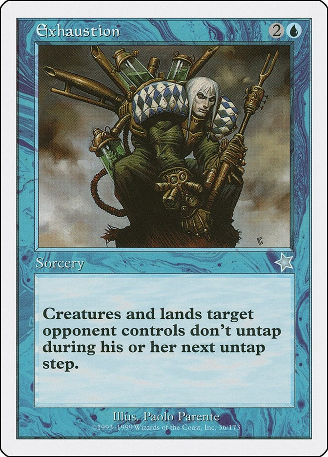 Image for Exhaustion (36) (S99) - Magic: The Gathering
