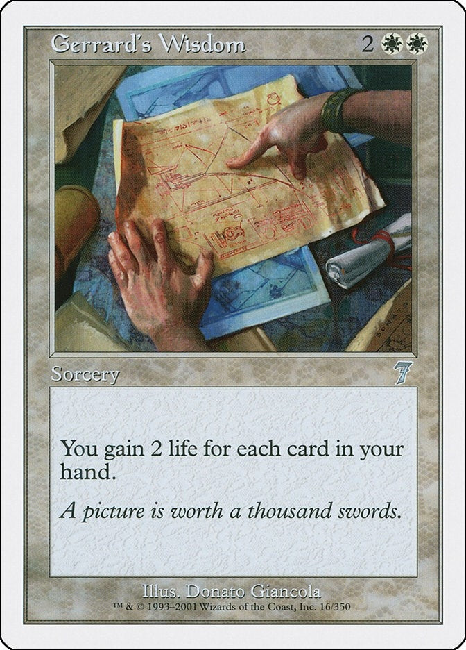 Image for Gerrard's Wisdom (16) (7ED) - Magic: The Gathering