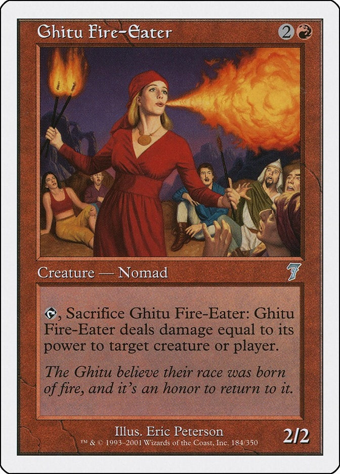 Image for Ghitu Fire-Eater (184) (7ED) - Magic: The Gathering