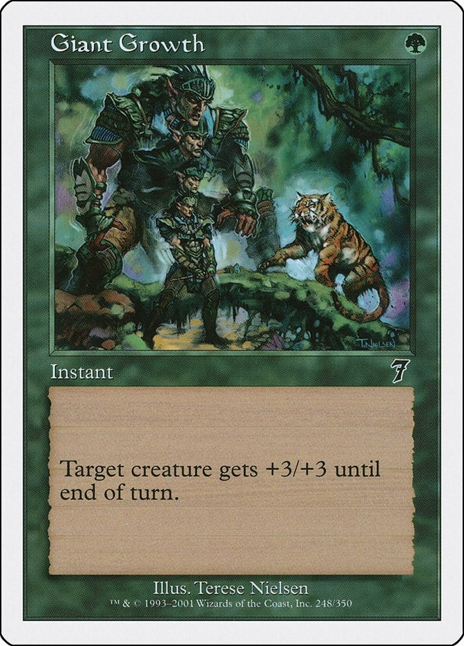 Image for Giant Growth (248) (7ED) - Magic: The Gathering