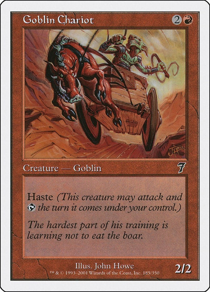 Image for Goblin Chariot (185) (7ED) - Magic: The Gathering