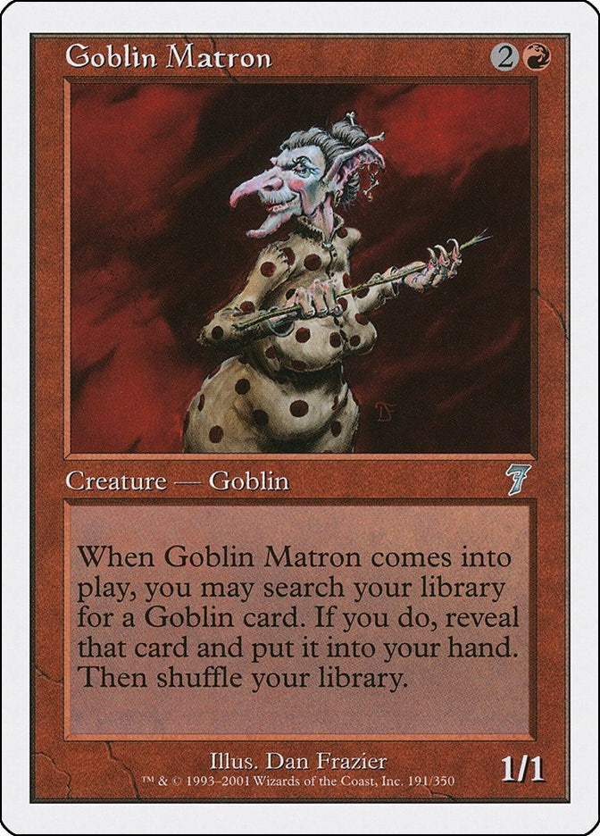 Image for Goblin Matron (191) (7ED) - Magic: The Gathering