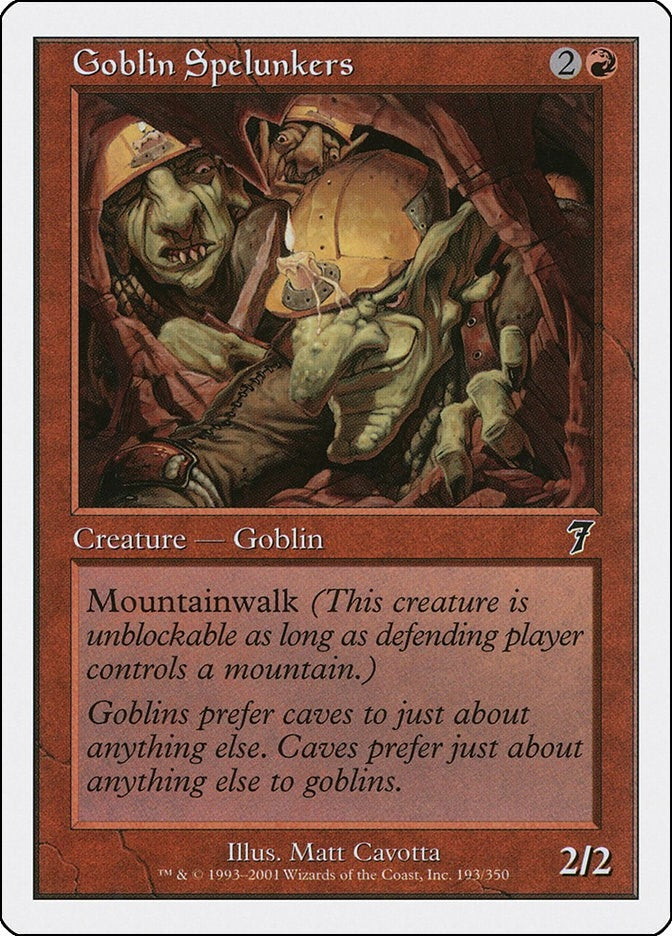 Image for Goblin Spelunkers (193) (7ED) - Magic: The Gathering