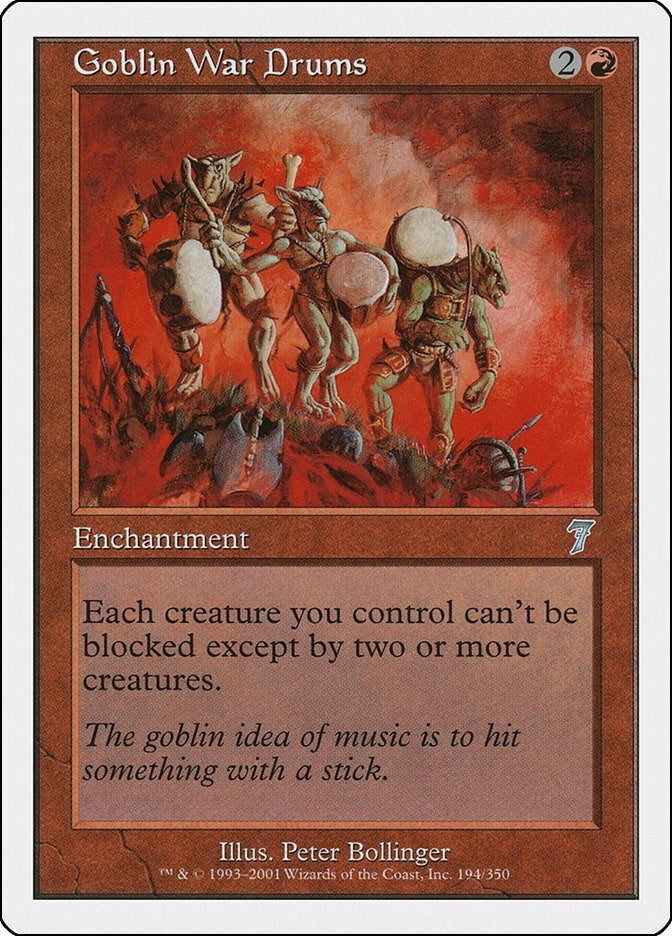 Image for Goblin War Drums (194) (7ED) - Magic: The Gathering