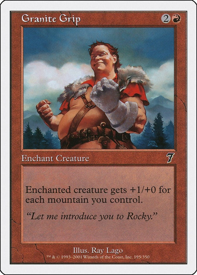 Image for Granite Grip (195) (7ED) - Magic: The Gathering