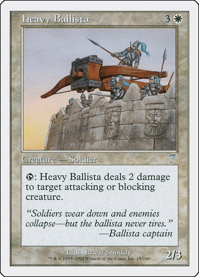 Image for Heavy Ballista (19) (7ED) - Magic: The Gathering