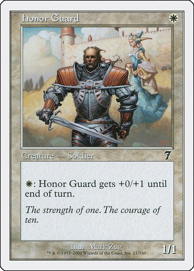 Image for Honor Guard (21) (7ED) - Magic: The Gathering