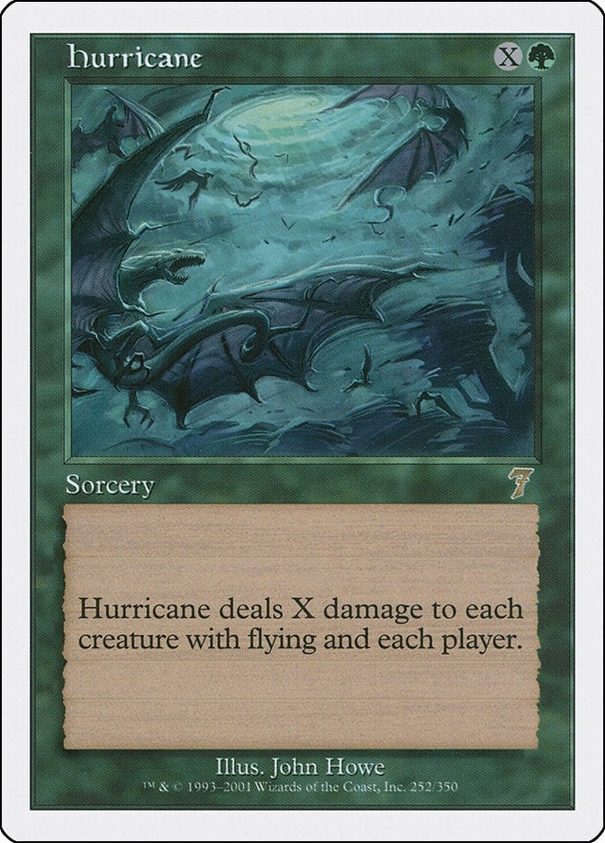 Image for Hurricane (252) (7ED) - Magic: The Gathering