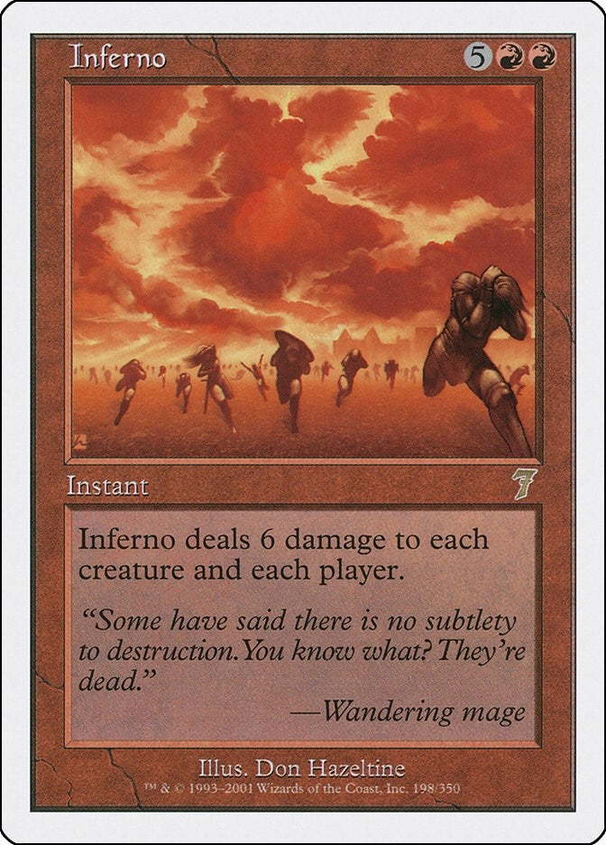 Image for Inferno (198) (7ED) - Magic: The Gathering