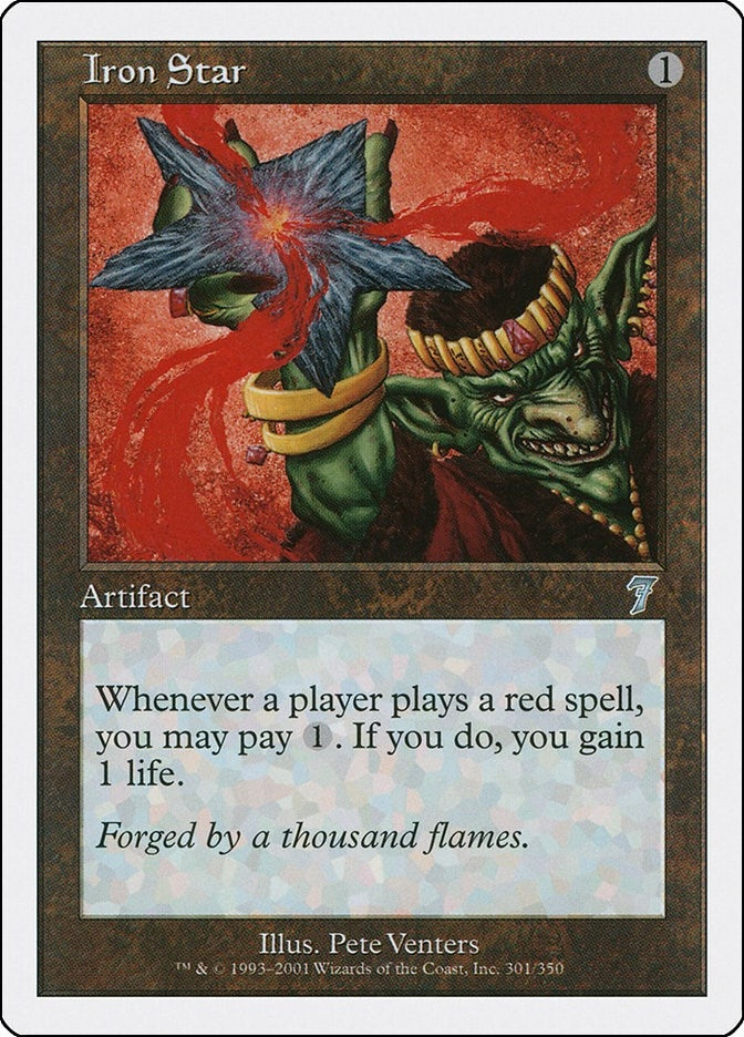 Image for Iron Star (301) (7ED) - Magic: The Gathering