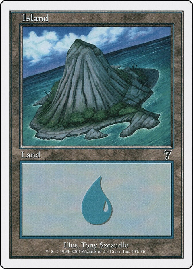Image for Island (335) (335) (7ED) - Magic: The Gathering