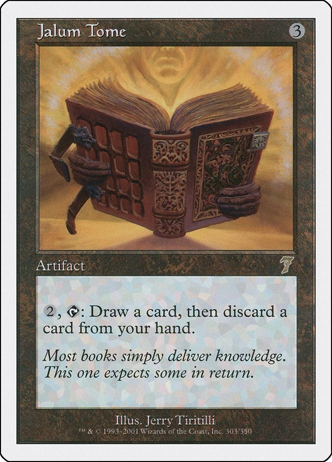 Image for Jalum Tome (303) (7ED) - Magic: The Gathering