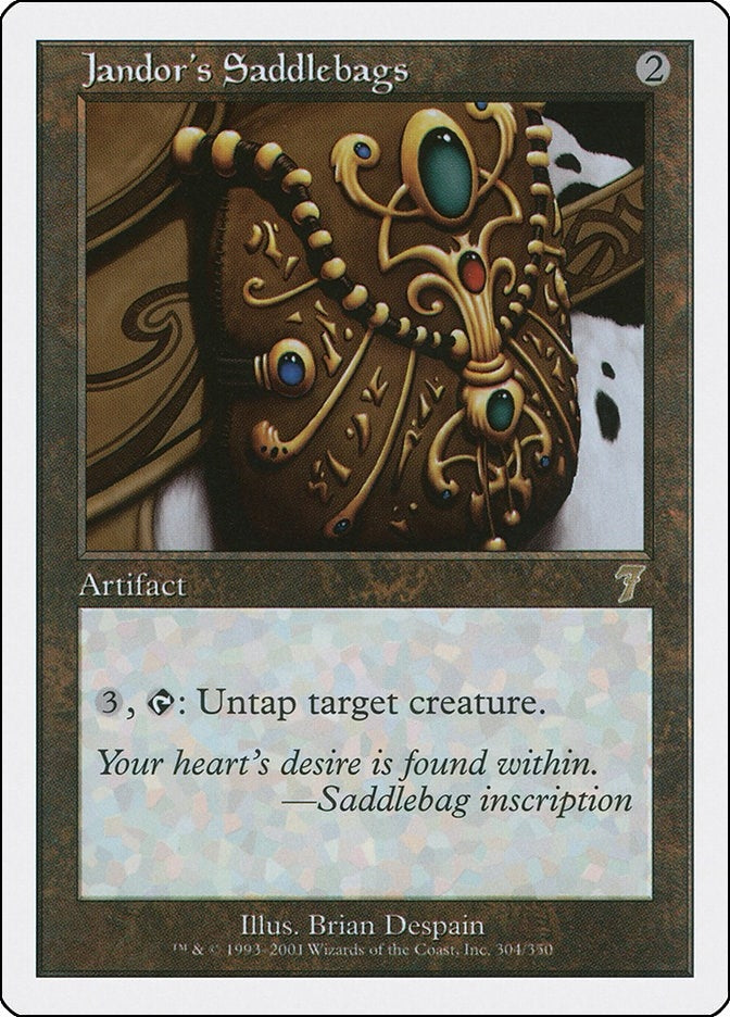 Image for Jandor's Saddlebags (304) (7ED) - Magic: The Gathering