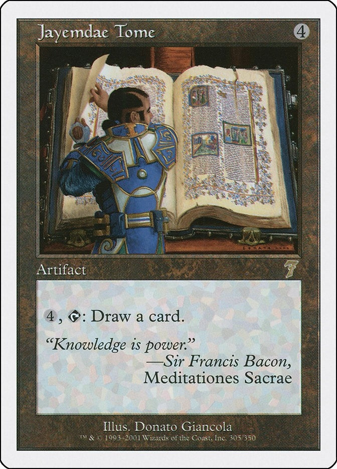 Image for Jayemdae Tome (305) (7ED) - Magic: The Gathering
