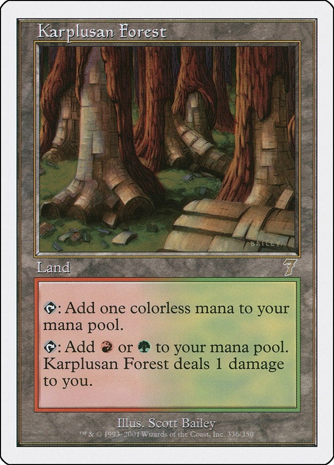 Image for Karplusan Forest (336) (7ED) - Magic: The Gathering
