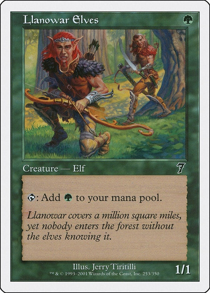 Image for Llanowar Elves (253) (7ED) - Magic: The Gathering