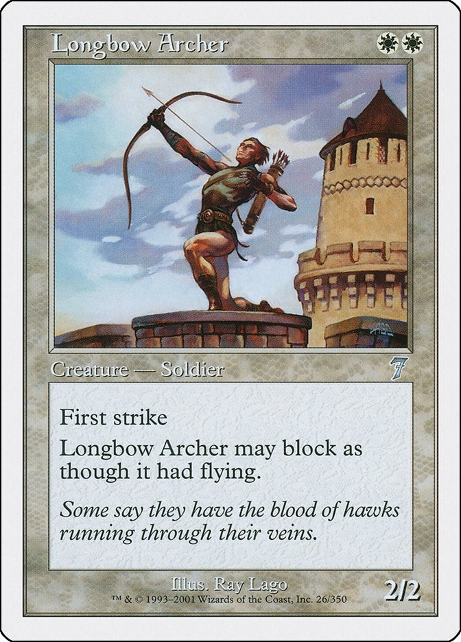 Image for Longbow Archer (26) (7ED) - Magic: The Gathering