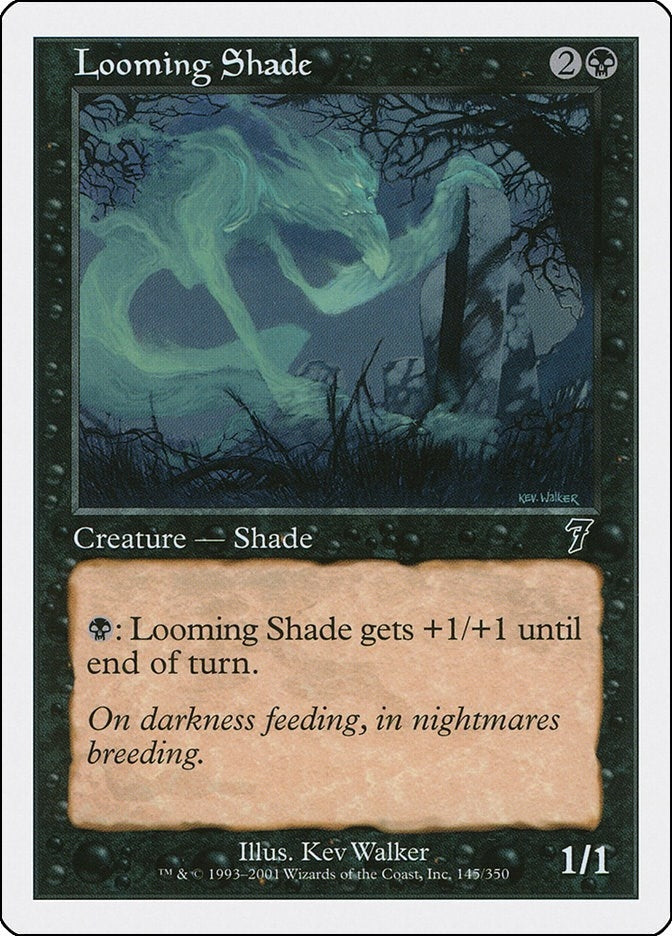 Image for Looming Shade (145) (7ED) - Magic: The Gathering