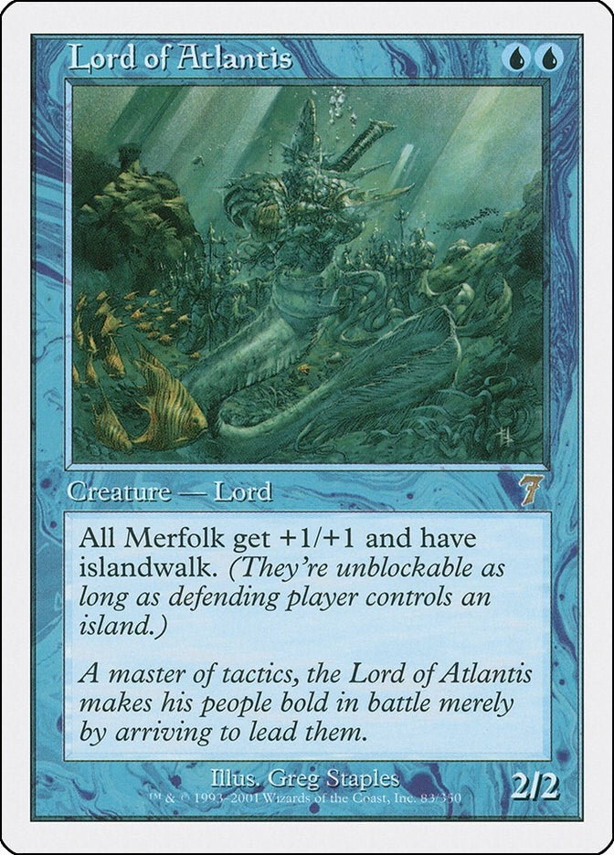 Image for Lord of Atlantis (83) (7ED) - Magic: The Gathering