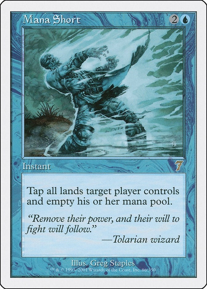 Image for Mana Short (86) (7ED) - Magic: The Gathering