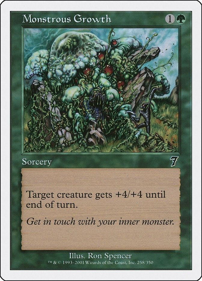 Image for Monstrous Growth (258) (7ED) - Magic: The Gathering