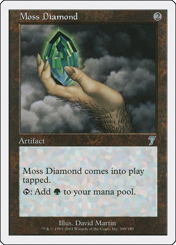 Image for Moss Diamond (309) (7ED) - Magic: The Gathering