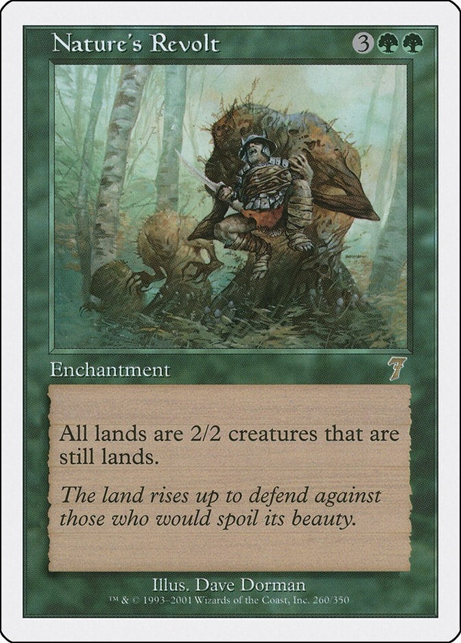 Image for Nature's Revolt (260) (7ED) - Magic: The Gathering