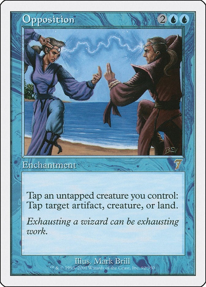 Image for Opposition (92) (7ED) - Magic: The Gathering