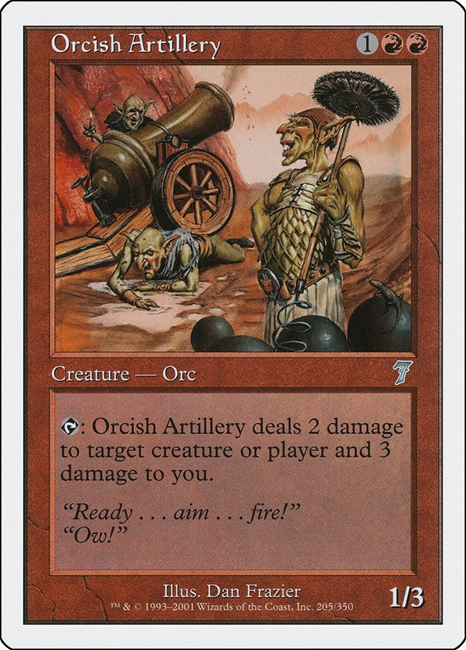 Image for Orcish Artillery (205) (7ED) - Magic: The Gathering