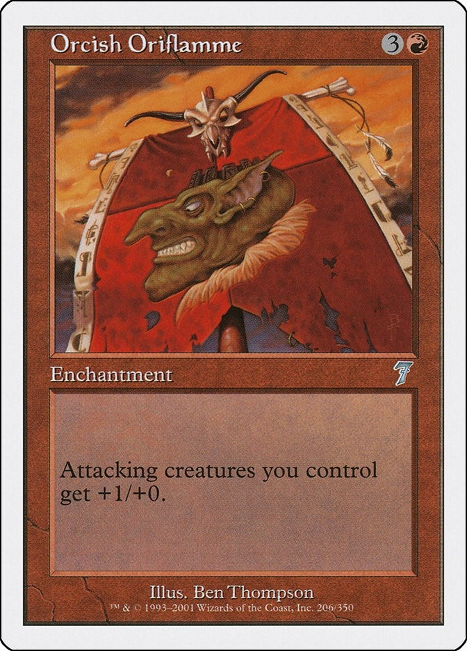 Image for Orcish Oriflamme (206) (7ED) - Magic: The Gathering
