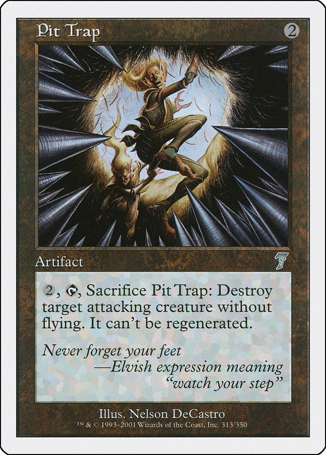 Image for Pit Trap (313) (7ED) - Magic: The Gathering
