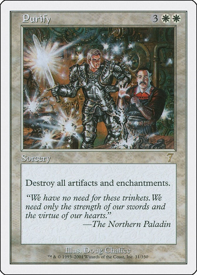 Image for Purify (31) (7ED) - Magic: The Gathering