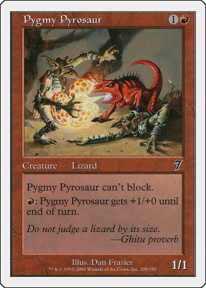 Image for Pygmy Pyrosaur (208) (7ED) - Magic: The Gathering