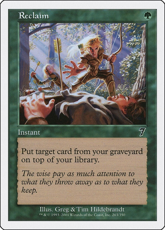 Image for Reclaim (263) (7ED) - Magic: The Gathering