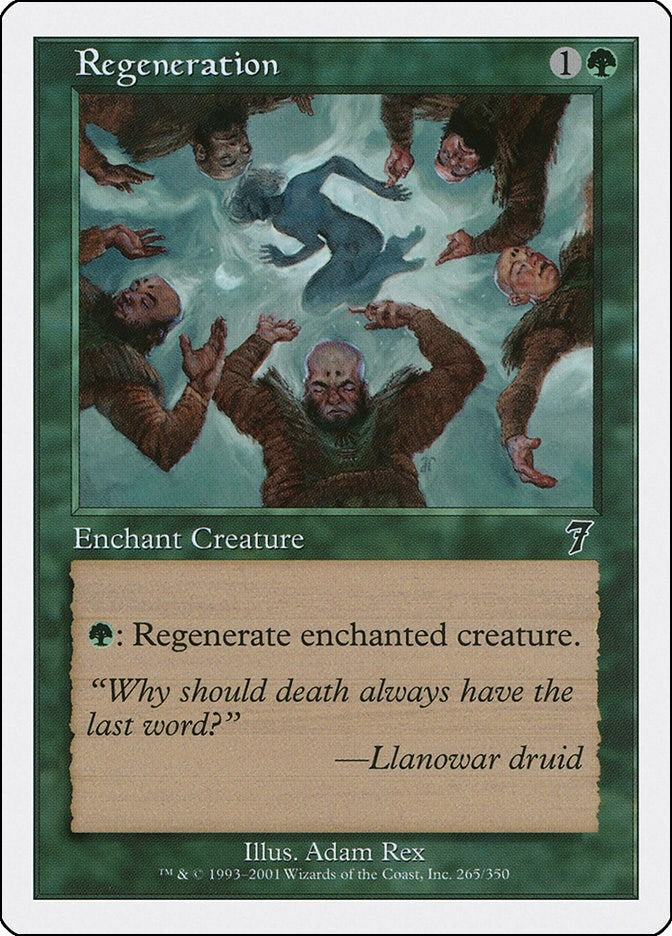 Image for Regeneration (265) (7ED) - Magic: The Gathering