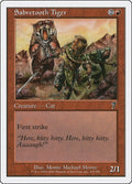 Image for Sabretooth Tiger (215) (7ED) - Magic: The Gathering