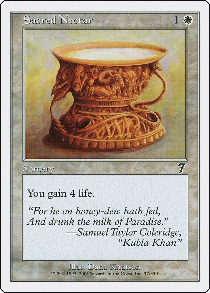 Image for Sacred Nectar (37) (7ED) - Magic: The Gathering