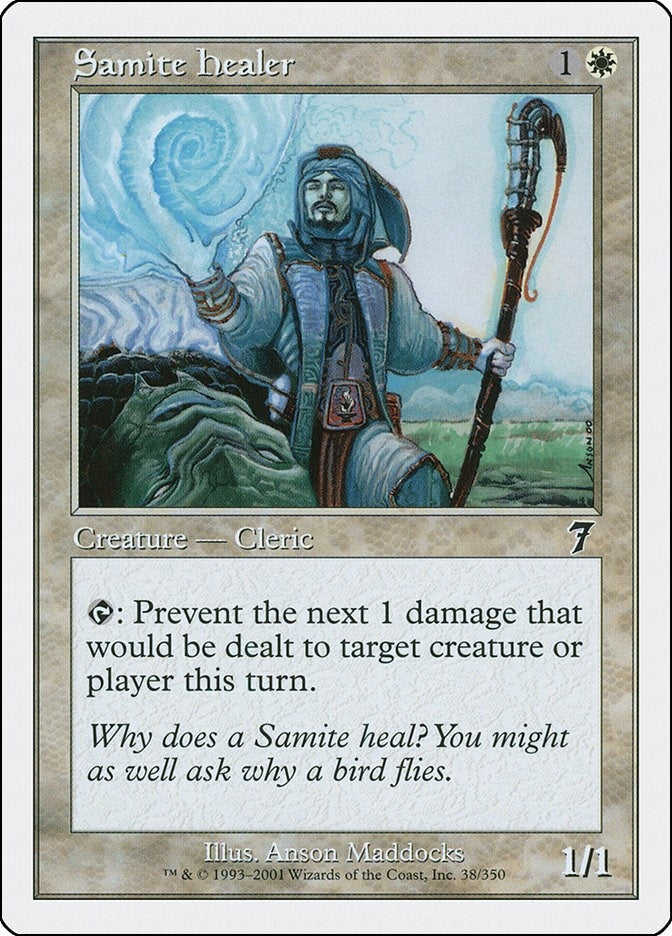 Image for Samite Healer (38) (7ED) - Magic: The Gathering