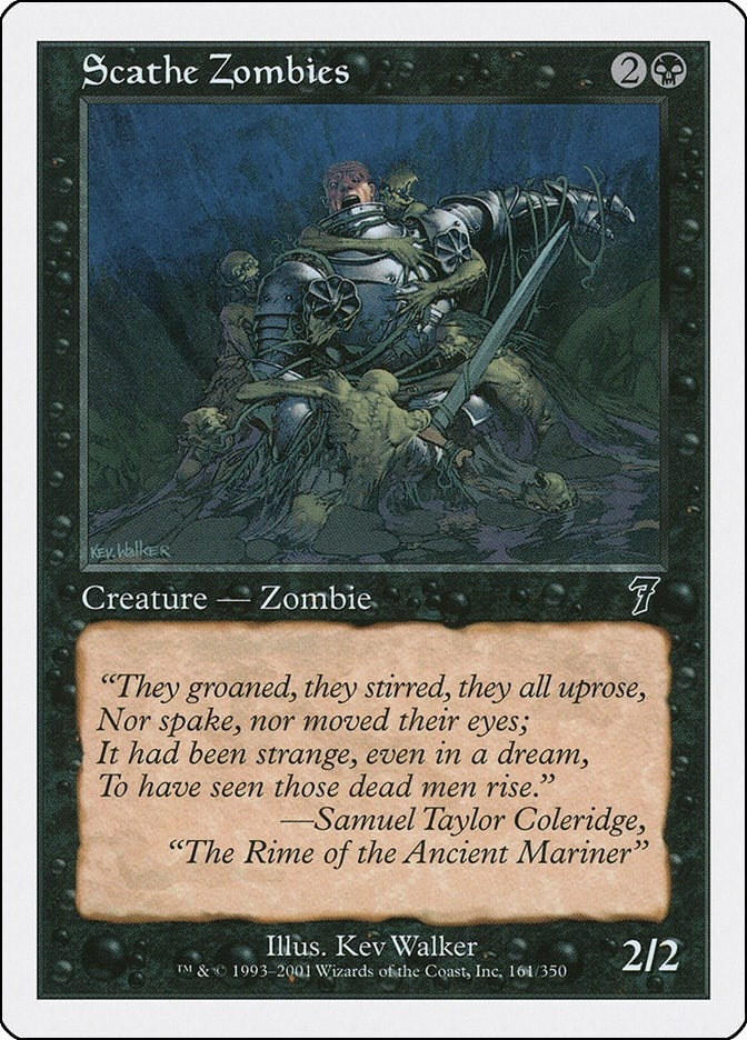 Image for Scathe Zombies (161) (7ED) - Magic: The Gathering