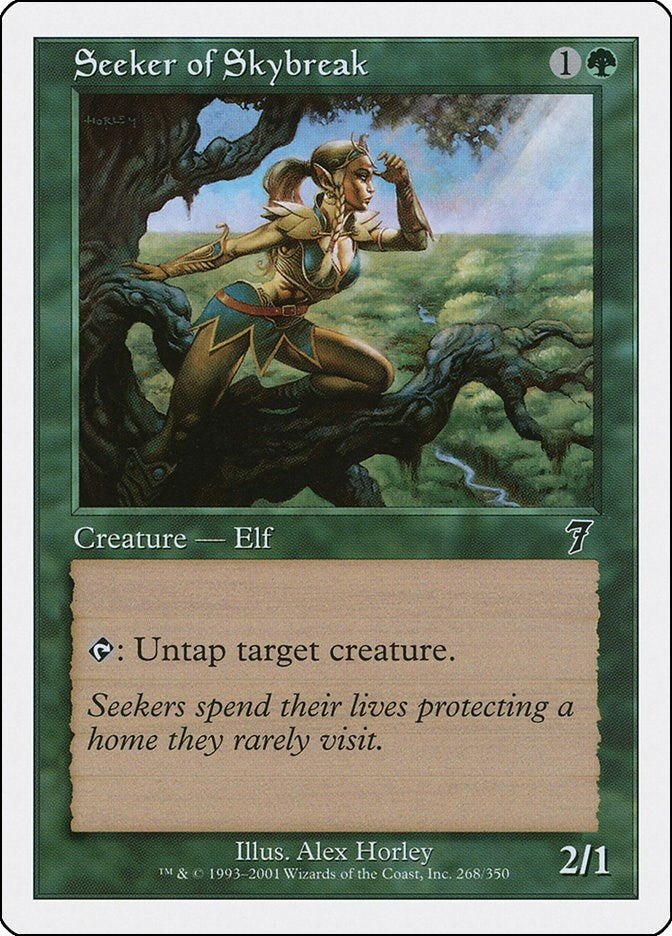 Image for Seeker of Skybreak (268) (7ED) - Magic: The Gathering