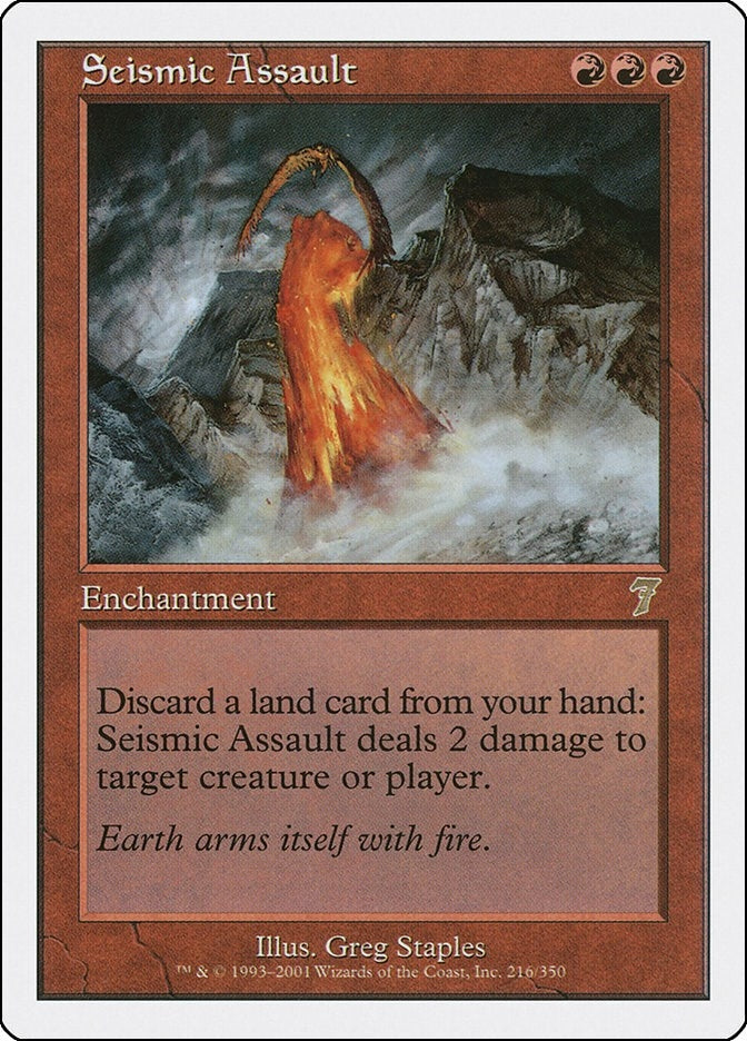 Image for Seismic Assault (216) (7ED) - Magic: The Gathering