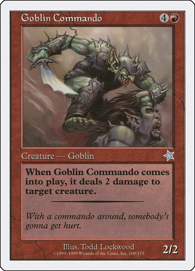 Image for Goblin Commando (100) (S99) - Magic: The Gathering