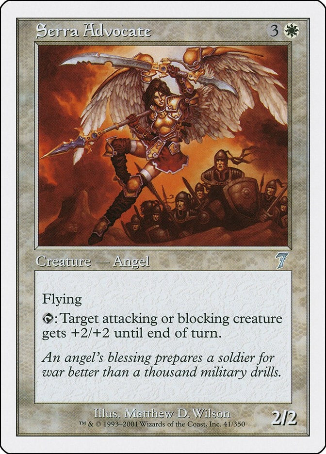 Image for Serra Advocate (41) (7ED) - Magic: The Gathering