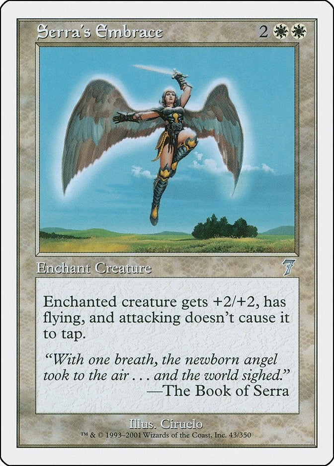 Image for Serra's Embrace (43) (7ED) - Magic: The Gathering